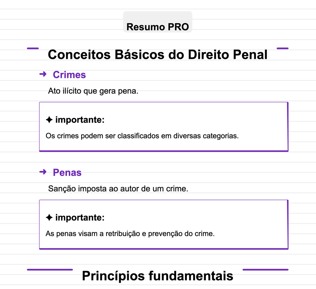 Exemplo de resumo inteligente